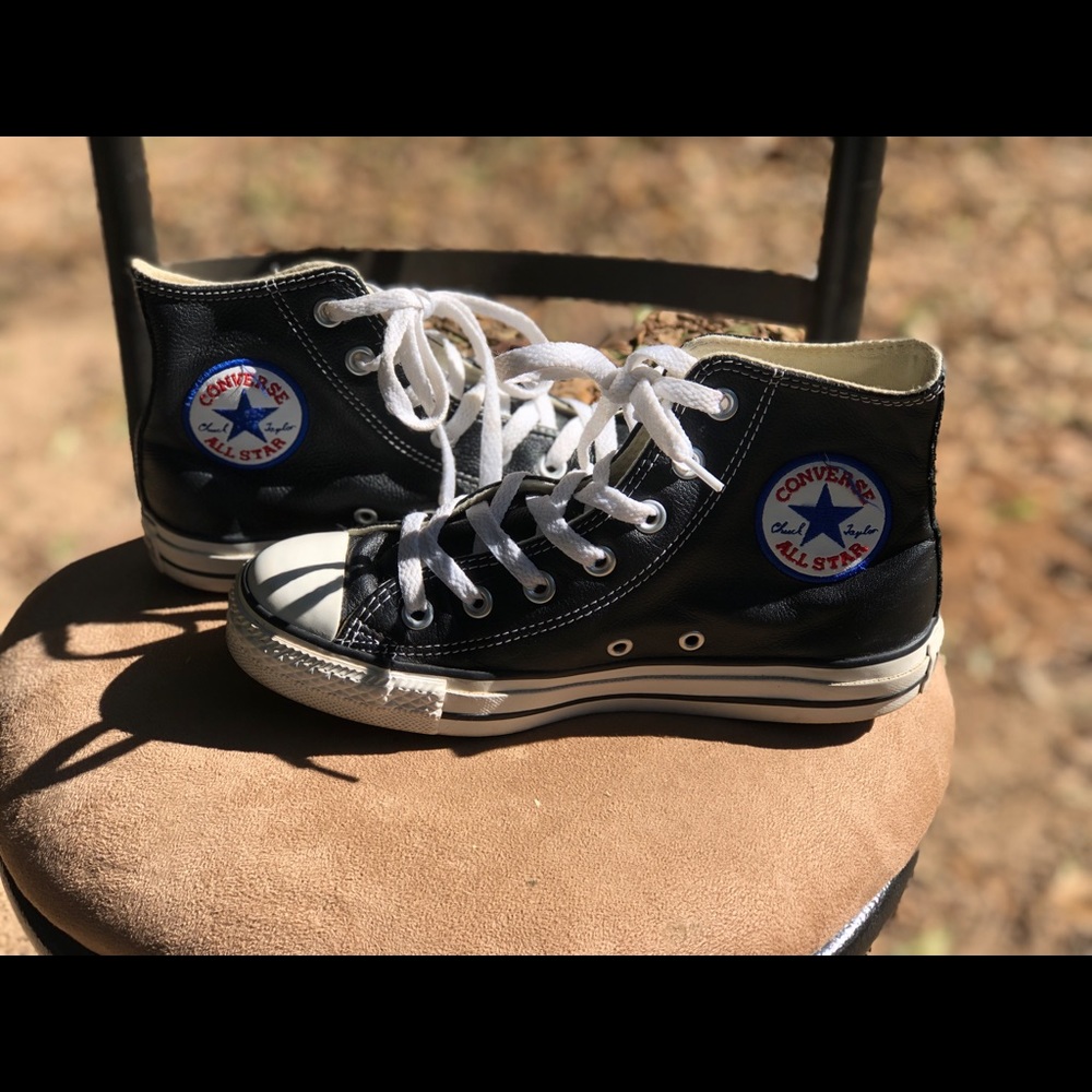 Converse black hightop